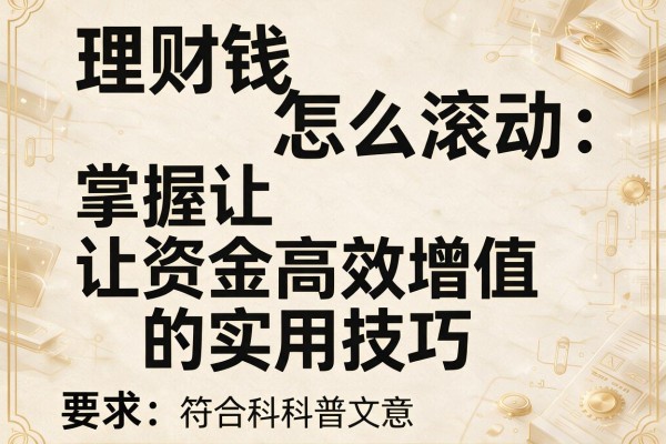 理财钱怎么滚动：掌握让资金高效增值的实用技巧