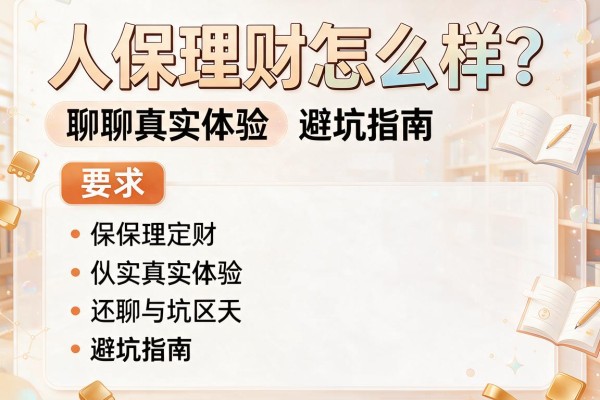 人保理财怎么样？聊聊真实体验和避坑指南