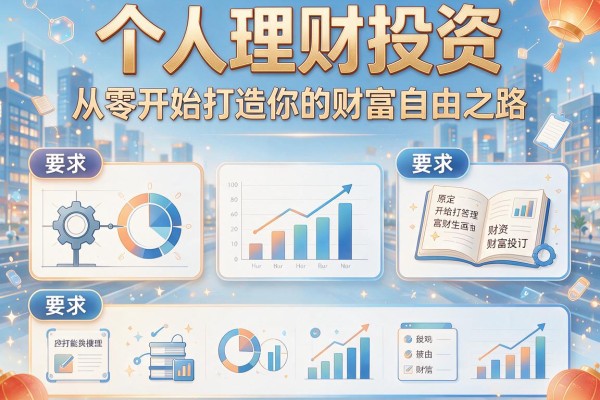 个人理财投资：从零开始打造你的财富自由之路