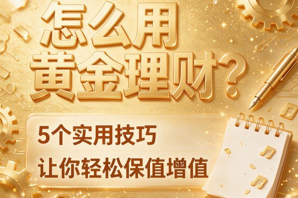 怎么用黄金理财？5个实用技巧让你轻松保值增值