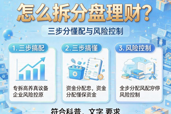 怎么拆分盘理财？三步搞懂资金分配与风险控制