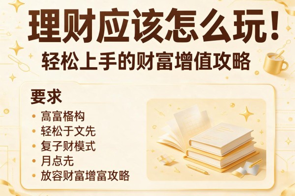 理财应该怎么玩：轻松上手的财富增值攻略