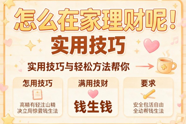 怎么在家理财呢：实用技巧与轻松方法帮你钱生钱