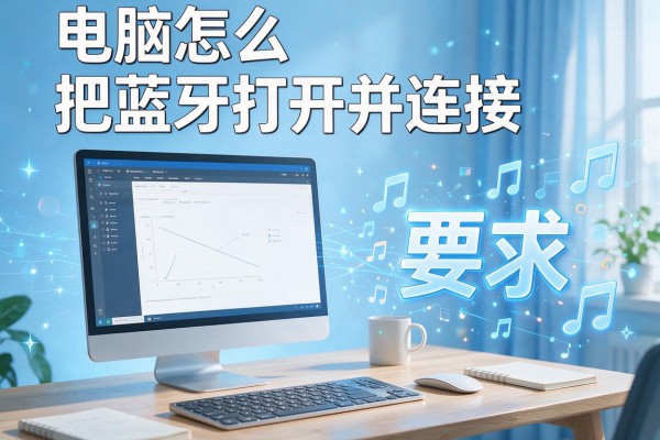 电脑怎么把蓝牙打开并连接？