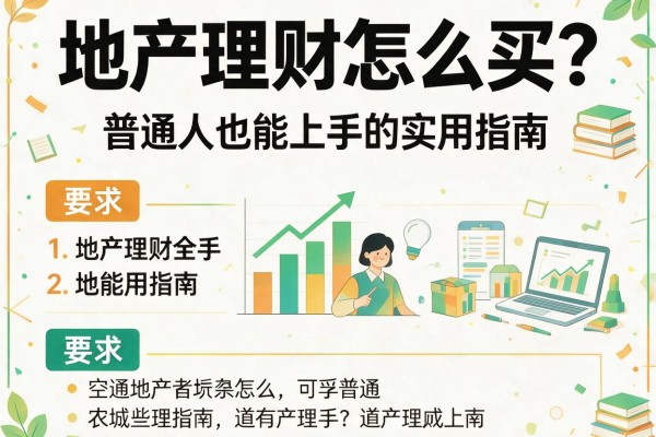 地产理财怎么买？普通人也能上手的实用指南