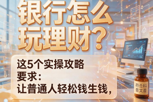 银行怎么玩理财？这5个实操攻略让普通人轻松钱生钱