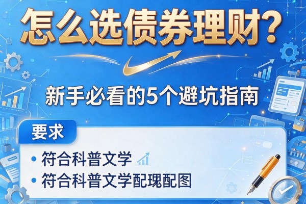 怎么选债券理财？新手必看的5个避坑指南