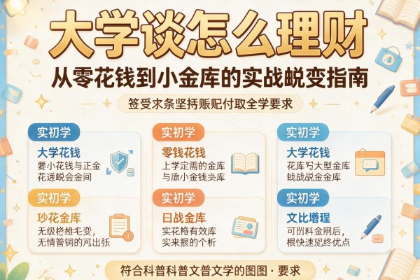 大学谈怎么理财：从零花钱到小金库的实战蜕变指南