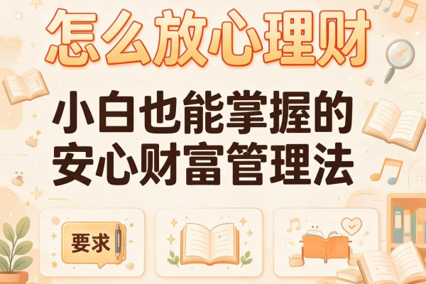 怎么放心理财：小白也能掌握的安心财富管理法