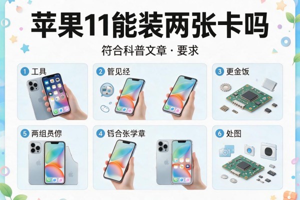 苹果11能装两张卡吗