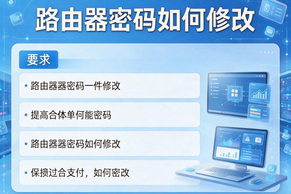 路由器密码如何修改？