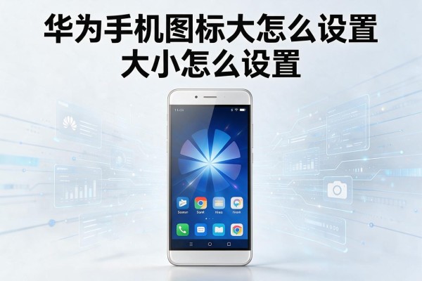 华为手机图标大小怎么设置？