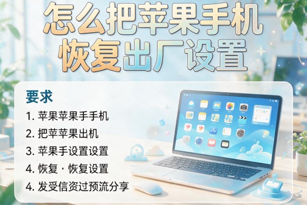 怎么把苹果手机恢复出厂设置