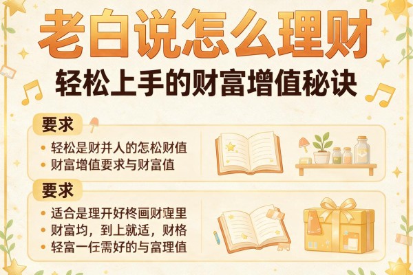 老白说怎么理财：轻松上手的财富增值秘诀