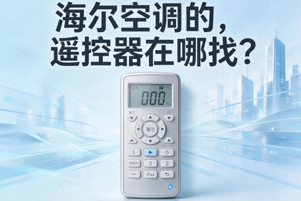 海尔空调的遥控器在哪找？