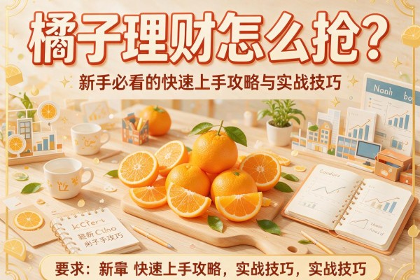 橘子理财怎么抢？新手必看的快速上手攻略与实战技巧