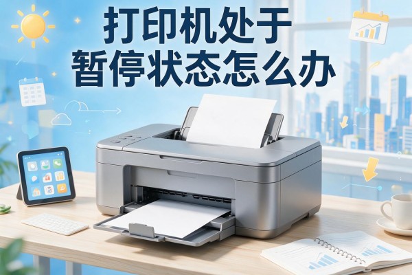 打印机处于暂停状态怎么办