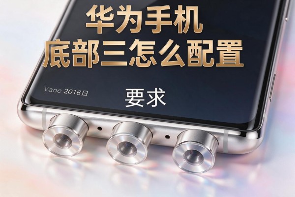 华为手机底部三键怎么配置