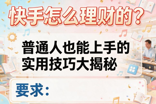 快手怎么理财的？普通人也能上手的实用技巧大揭秘