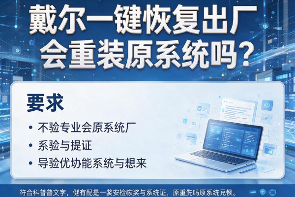 戴尔一键恢复出厂会重装原系统吗？