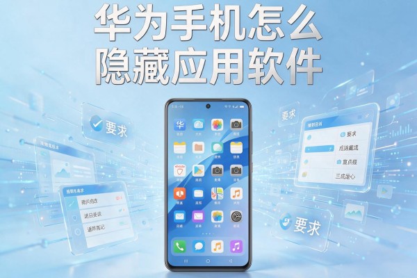 华为手机怎么隐藏应用软件