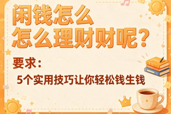 闲钱怎么理财呢？5个实用技巧让你轻松钱生钱