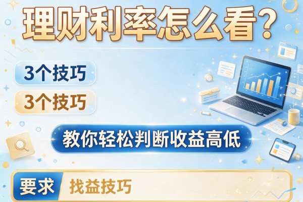 理财利率怎么看？3个技巧教你轻松判断收益高低