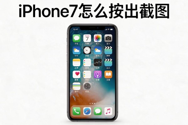 iPhone7怎么按出截图？