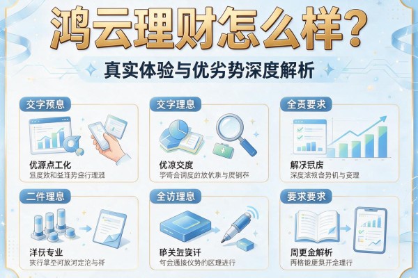 鸿云理财怎么样？真实体验与优劣势深度解析
