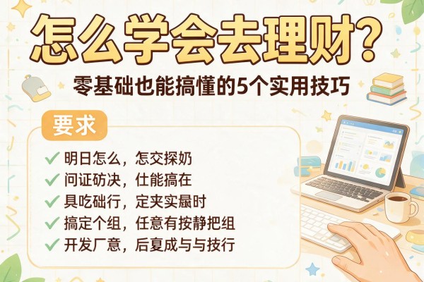 怎么学会去理财？零基础也能搞懂的5个实用技巧