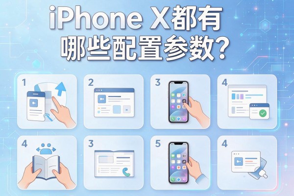 iPhone X都有哪些配置参数？