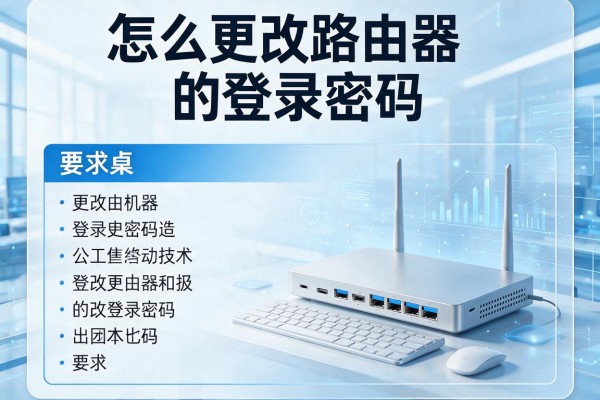 怎么更改路由器的登录密码？