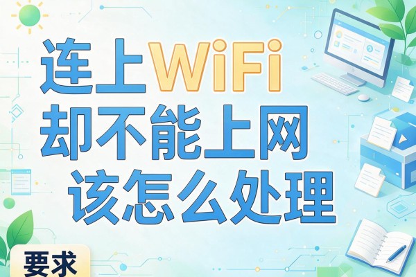 连上WiFi却不能上网该怎么处理