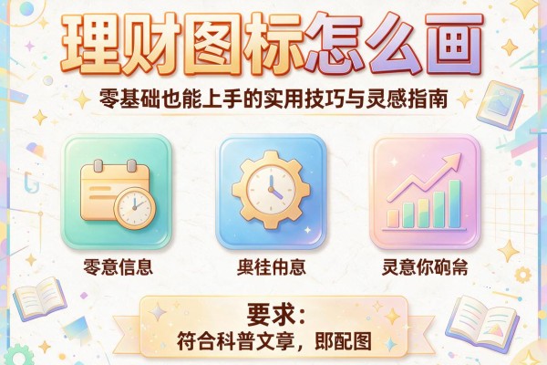 理财图标怎么画？零基础也能上手的实用技巧与灵感指南