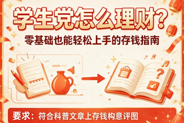 学生党怎么理财？零基础也能轻松上手的存钱指南
