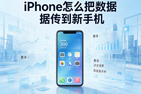 iPhone怎么把数据传到新手机