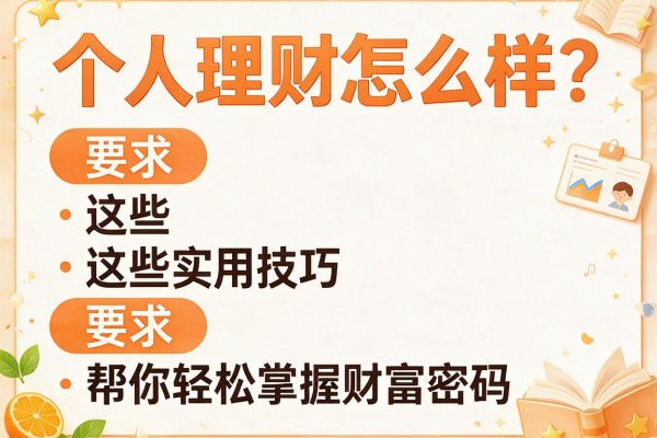 个人理财怎么样?这些实用技巧帮你轻松掌握财富密码