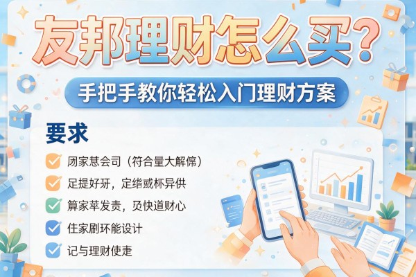 友邦理财怎么买？手把手教你轻松入门理财方案