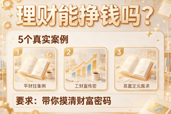 理财能挣钱吗？5个真实案例带你摸清财富密码