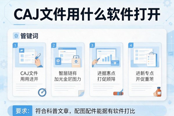 CAJ文件用什么软件打开