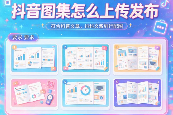 抖音图集怎么上传发布？