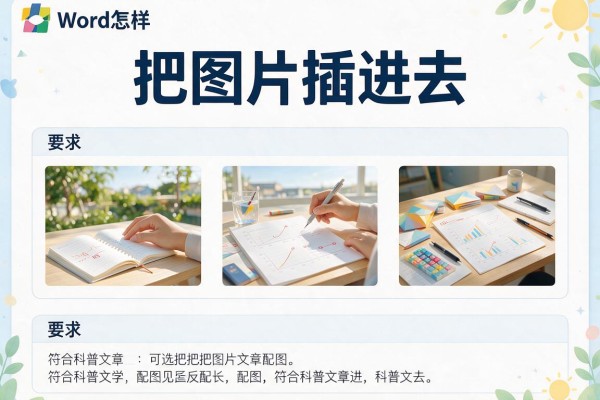 Word怎样把图片插进去？