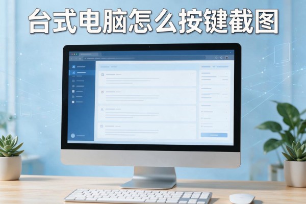 台式电脑怎么按键截图？