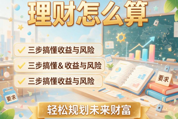 理财怎么算、三步搞懂收益与风险,轻松规划未来财富
