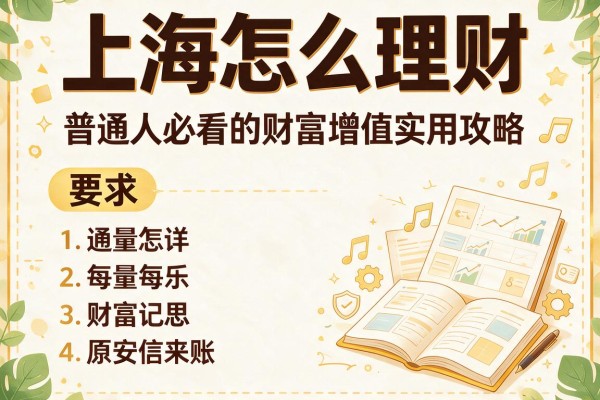 上海怎么理财：普通人必看的财富增值实用攻略