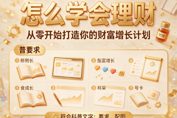 怎么学会理财：从零开始打造你的财富增长计划