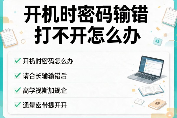 开机时密码输错打不开怎么办