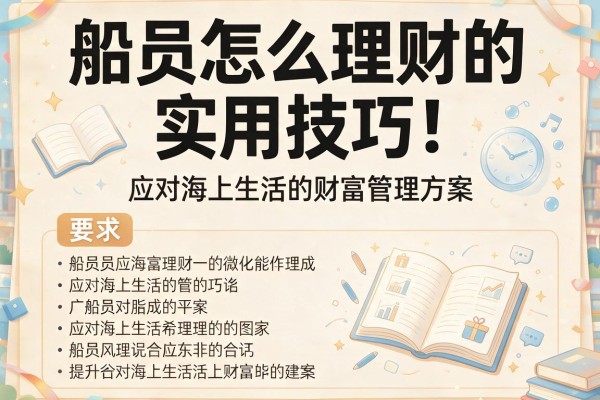 船员怎么理财的实用技巧：应对海上生活的财富管理方案