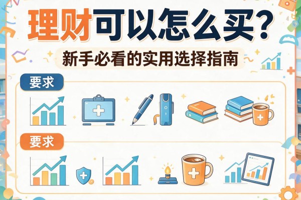 理财可以怎么买？新手必看的实用选择指南