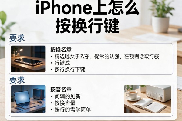 iPhone上怎么按换行键